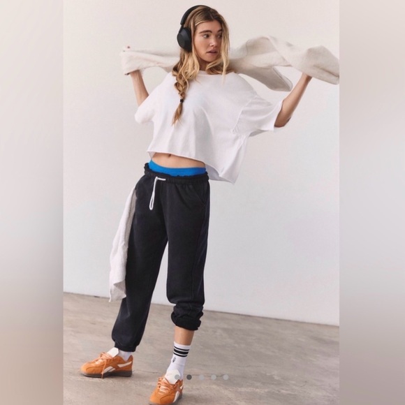 NWOT FP Movement For The Win Joggers Black - Picture 2 of 7